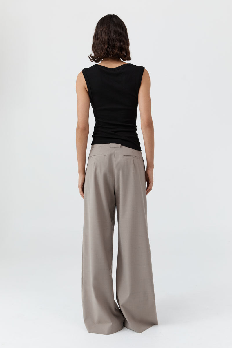 St Agni | Organic Cotton 90s Top - Black
