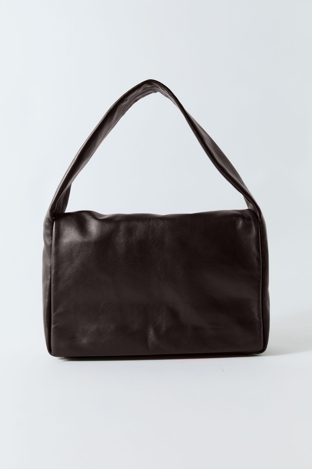St Agni | Soft Everyday Satchel - Coffee