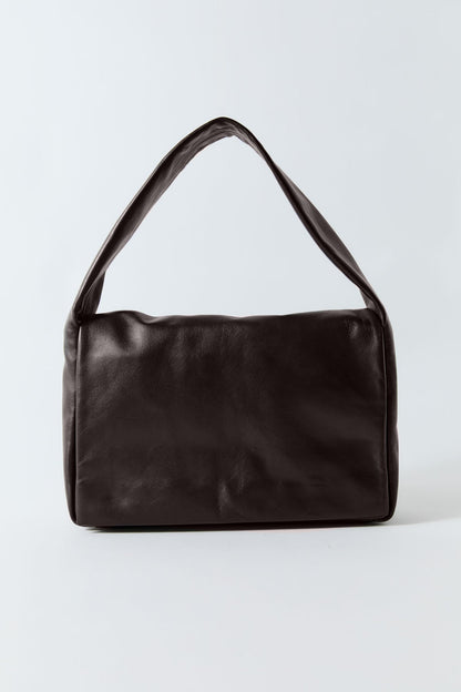 St Agni | Soft Everyday Satchel - Coffee