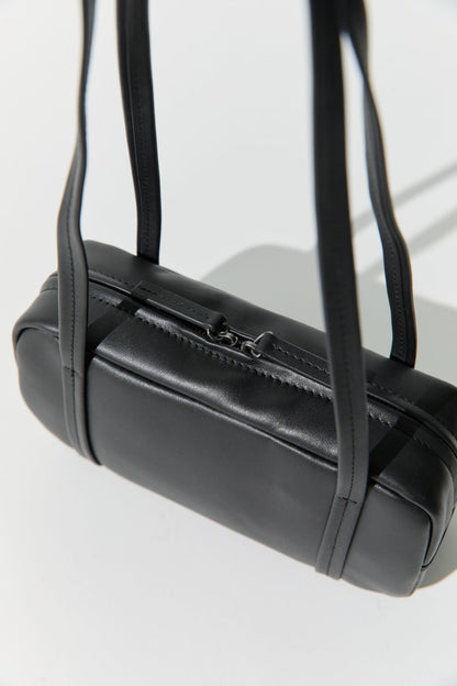 St Agni | Petit Dual Zip Bag - Black