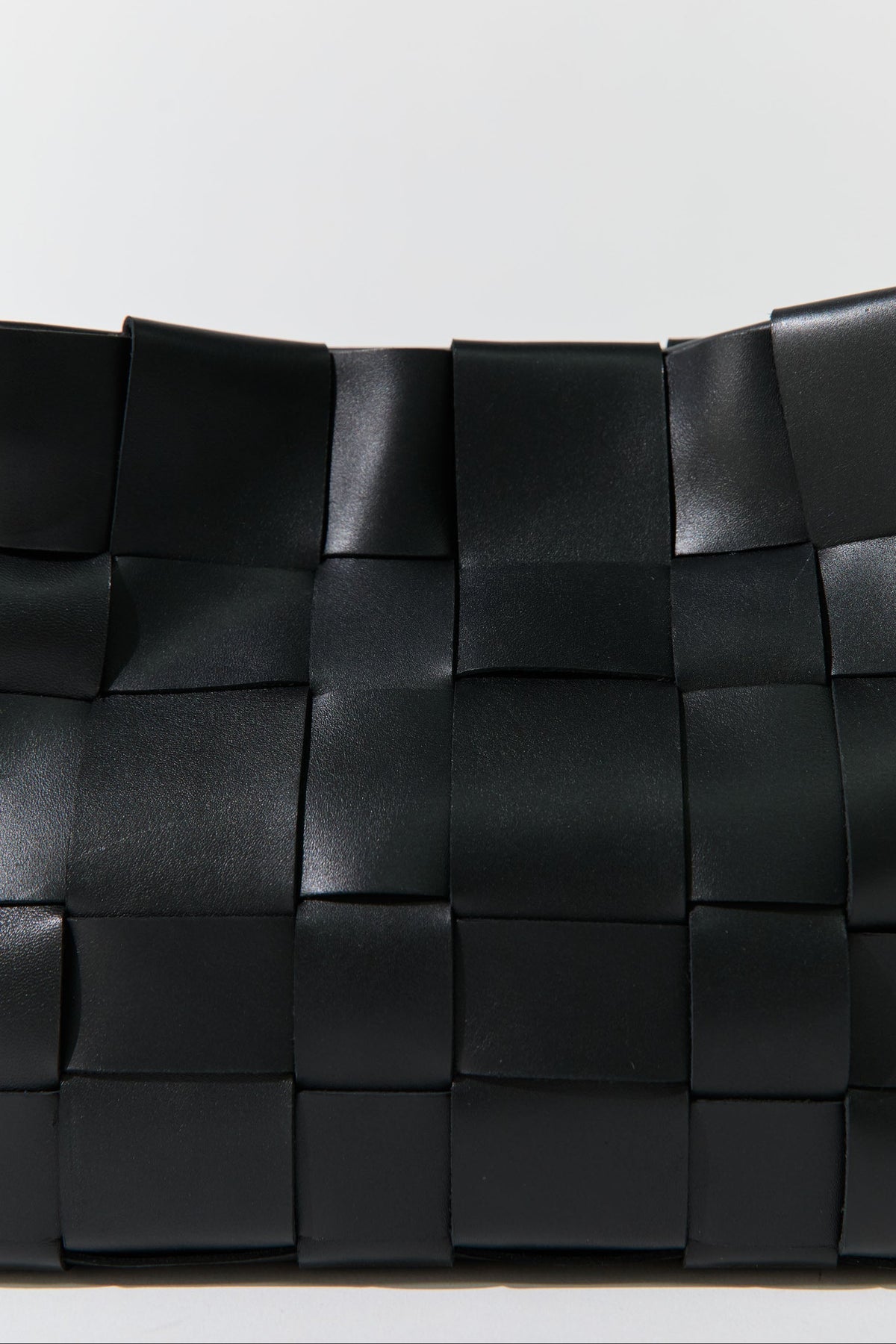 St Agni | New Woven Mini Tote - Black