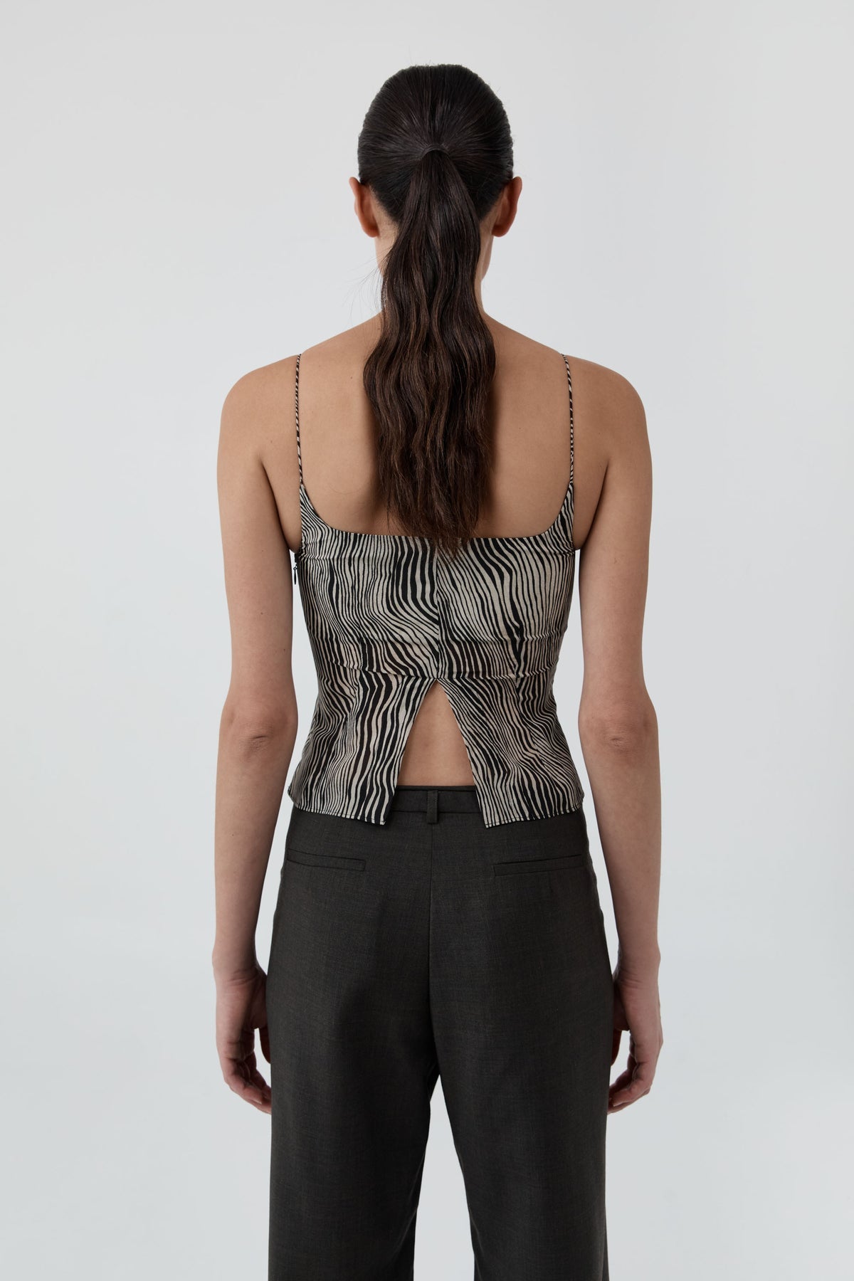 St Agni | Savannah Silk Cami - Sand