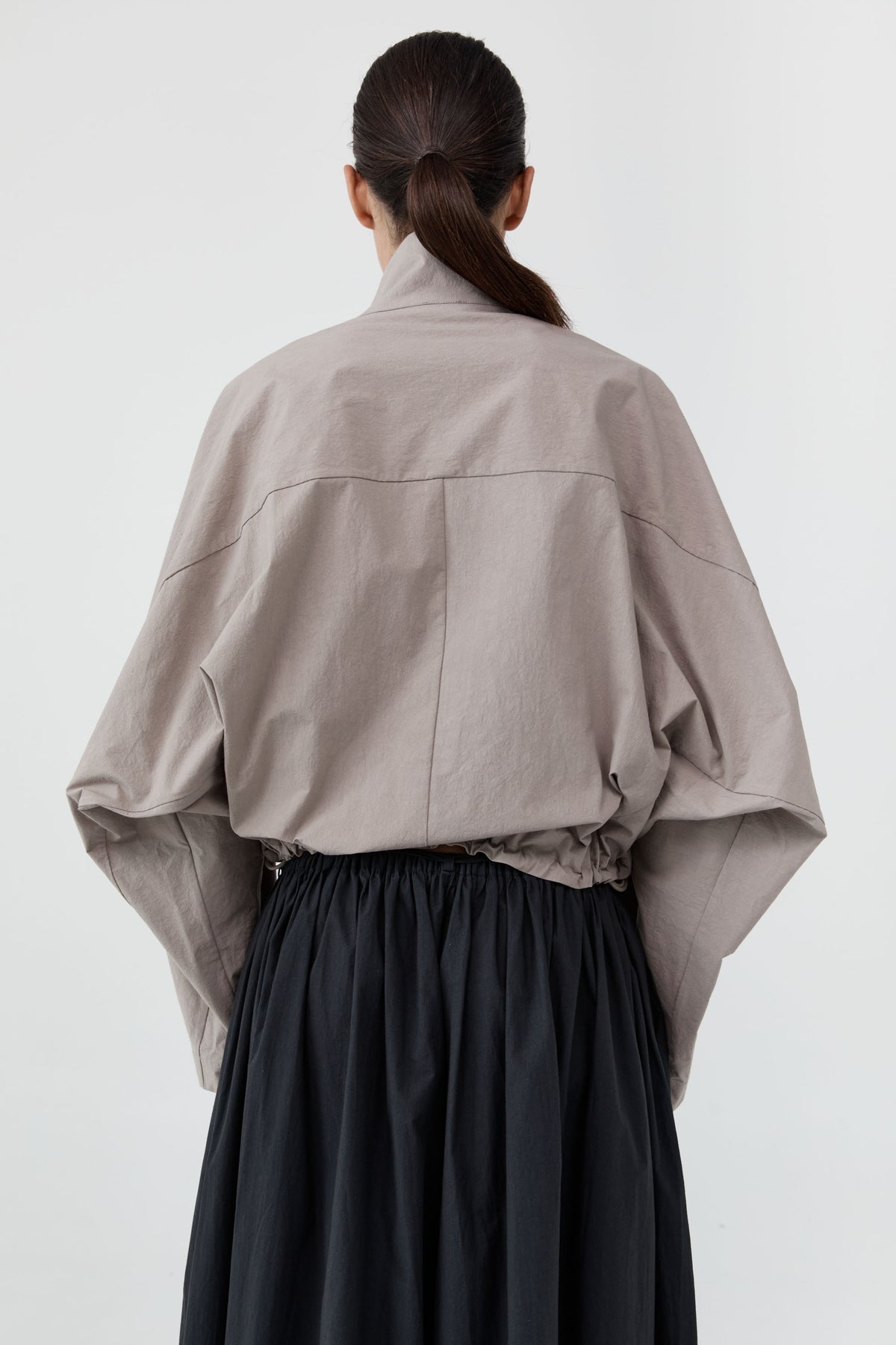 St Agni | Technical Cotton Carpenter Jacket - Grey Stone