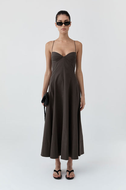 St Agni | Cami Dress - Wood