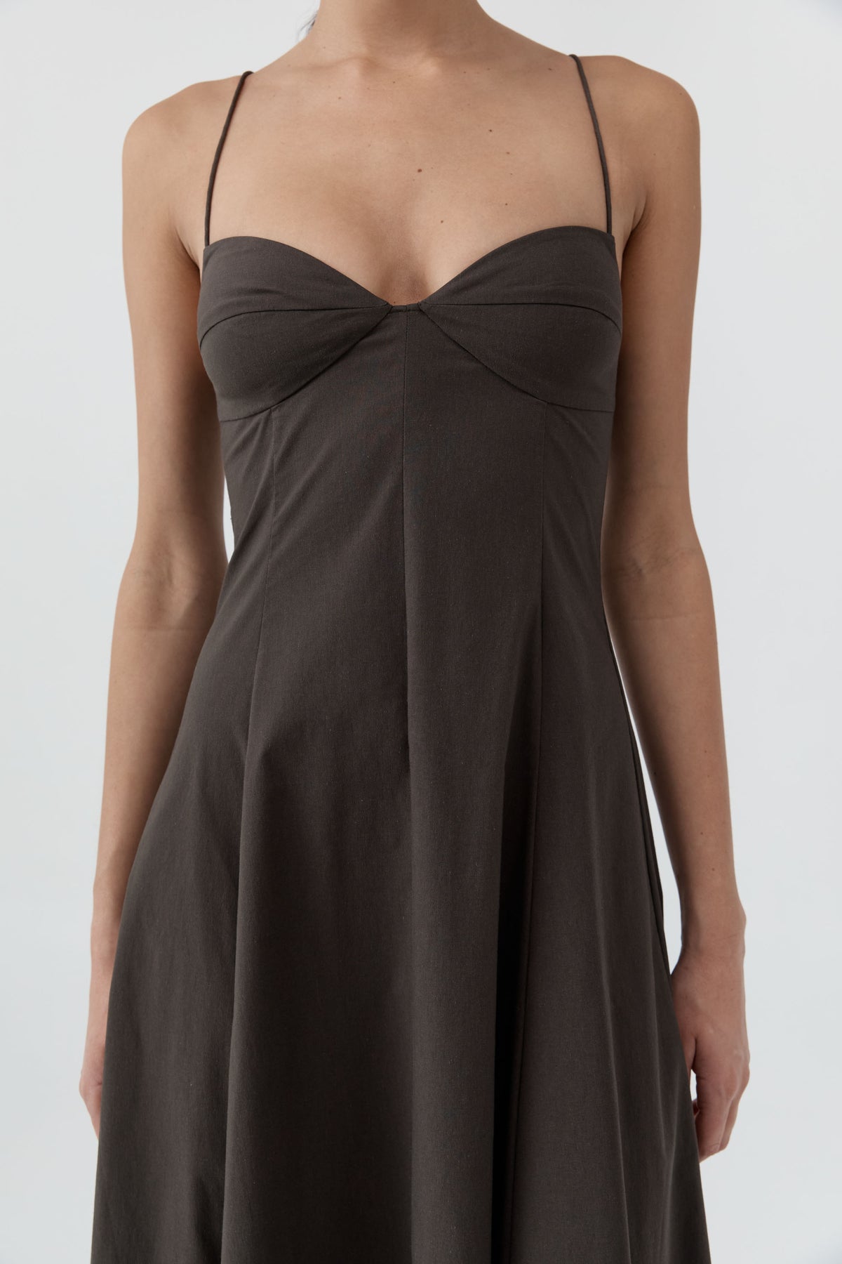 St Agni | Cami Dress - Wood