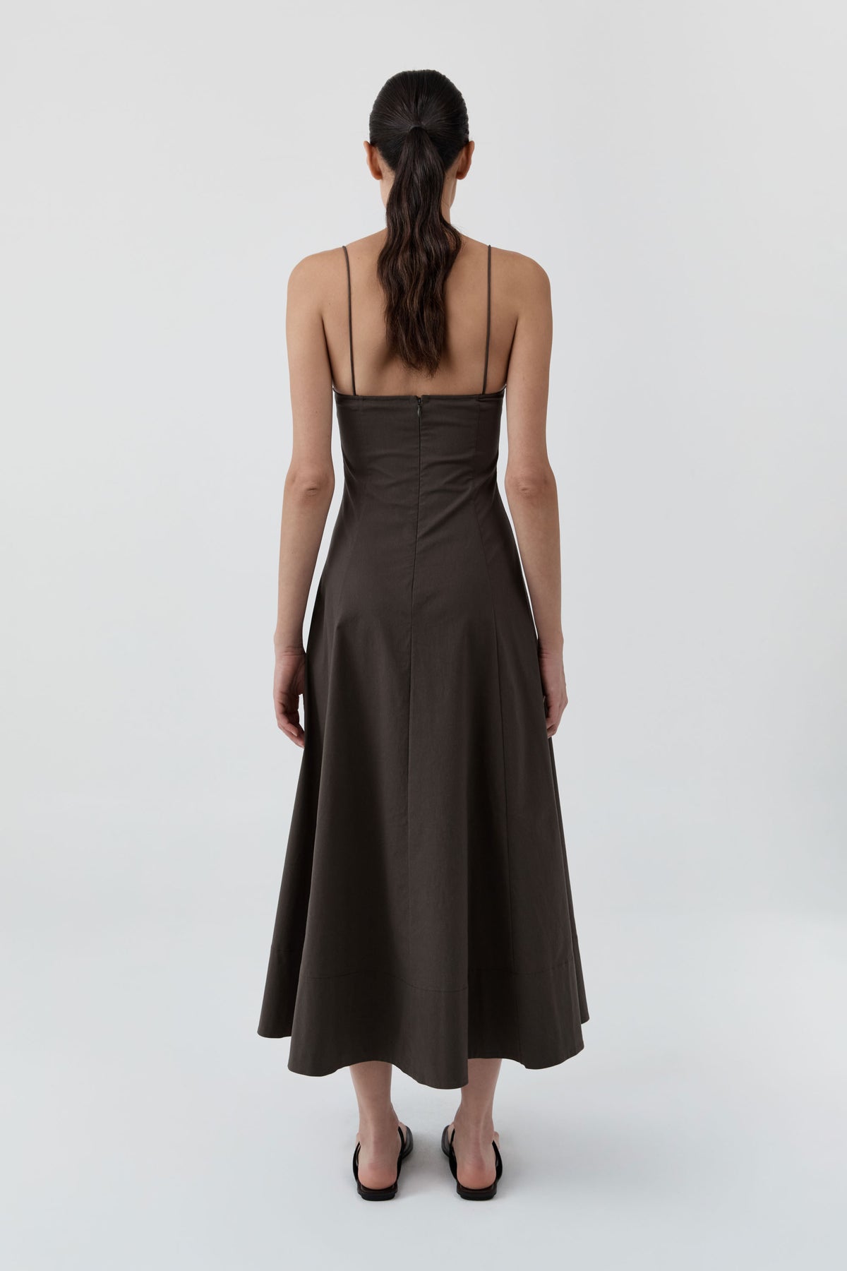 St Agni | Cami Dress - Wood