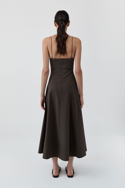 St Agni | Cami Dress - Wood