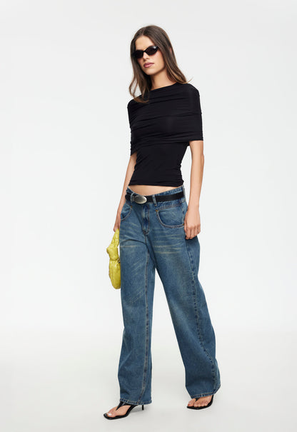 Lioness | Bella Vita Top - Noir