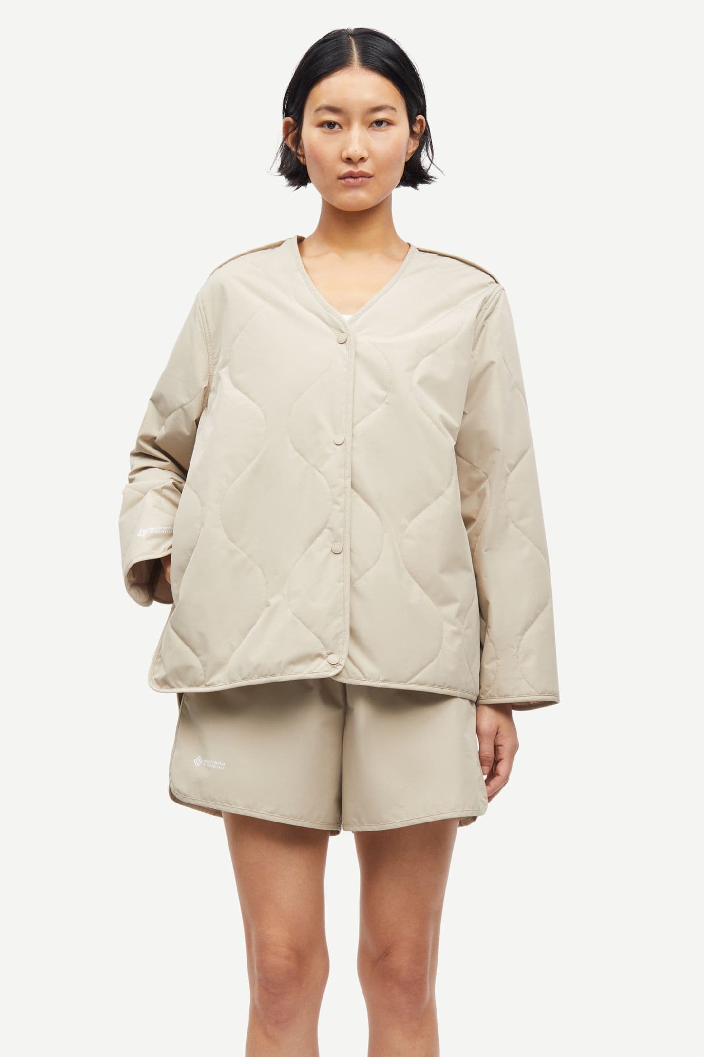 Samsoe Samsoe | Sayuna Jacket - White Pepper