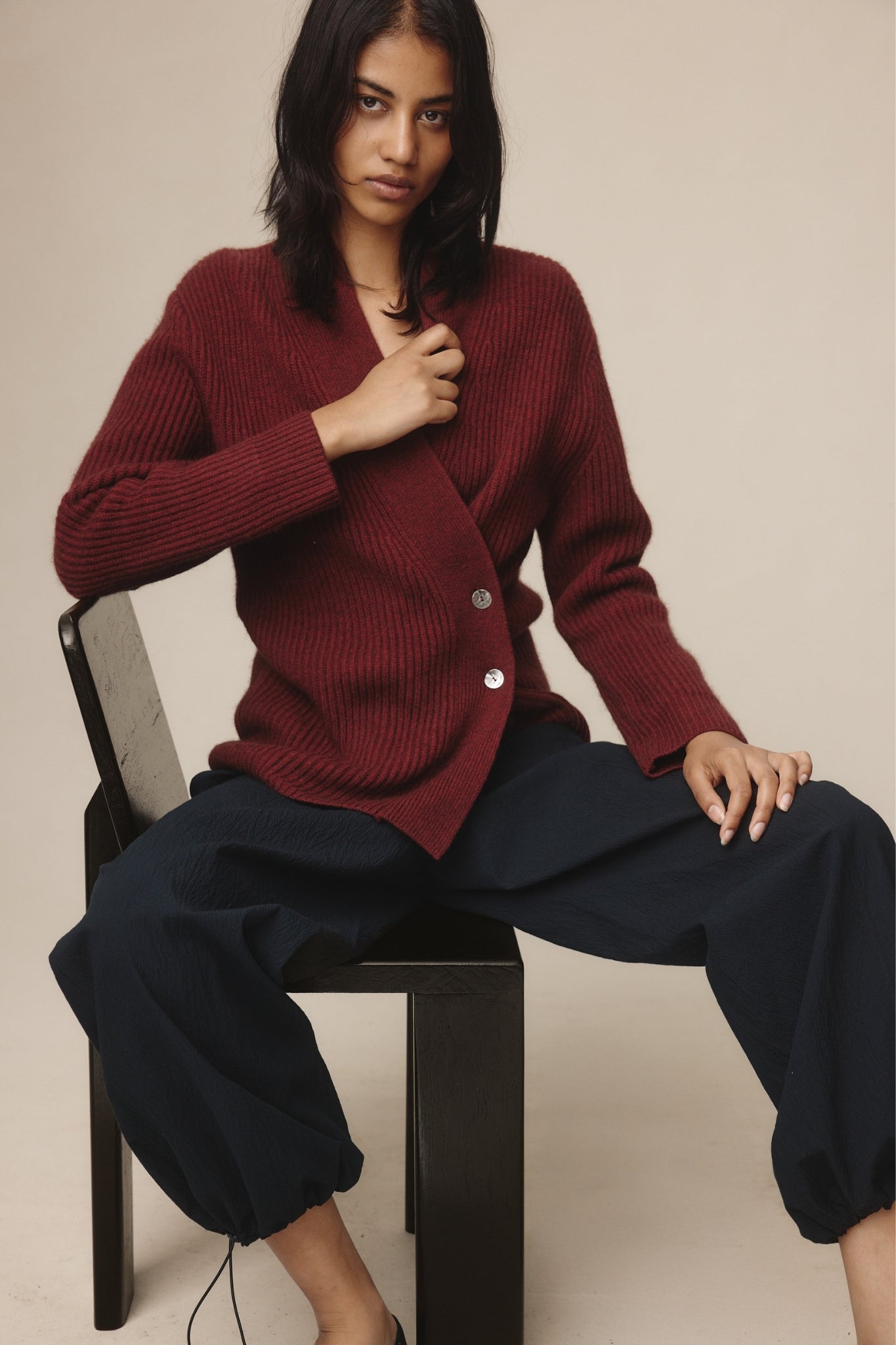 Marle | Tulia Cardigan - Dahlia