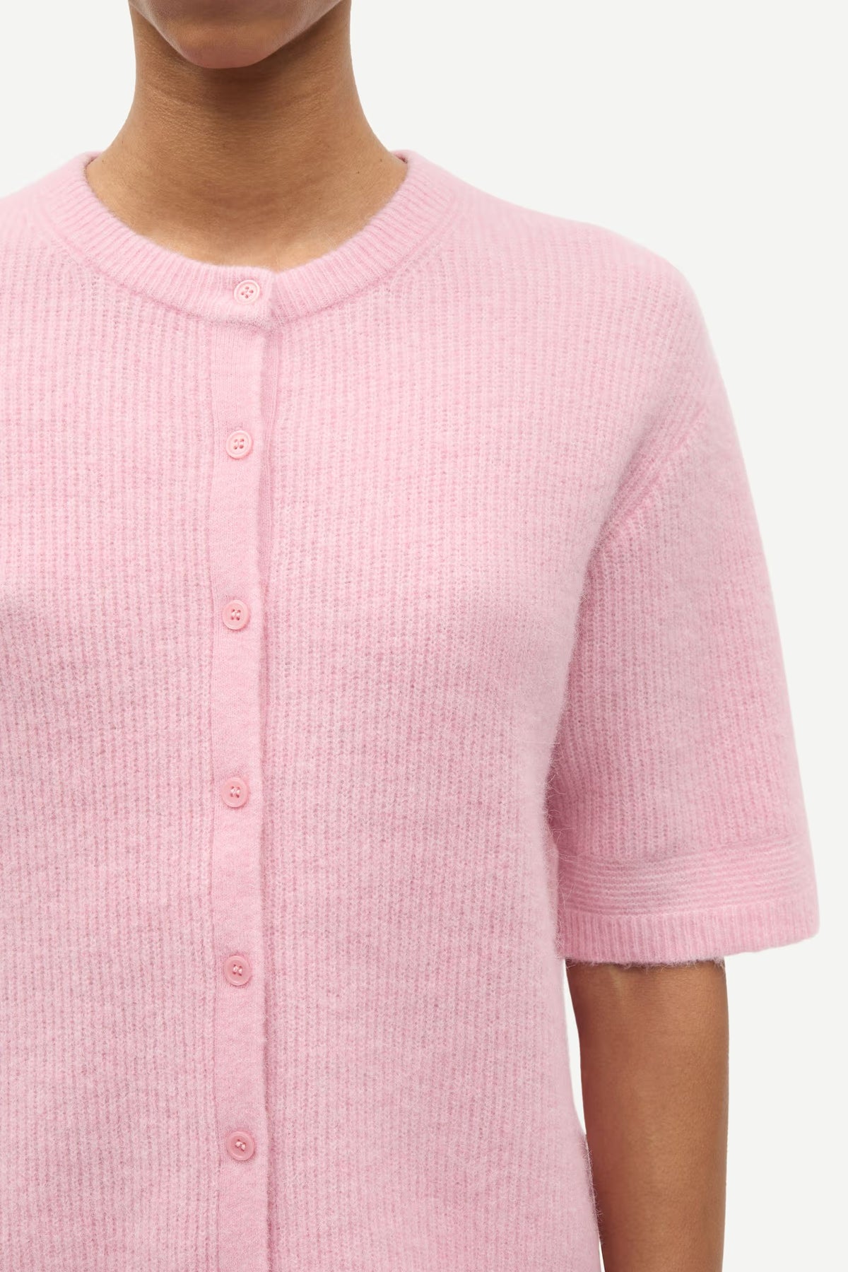 Samsoe Samsoe | Saanoura Ss Cardigan - Bleached Mauve