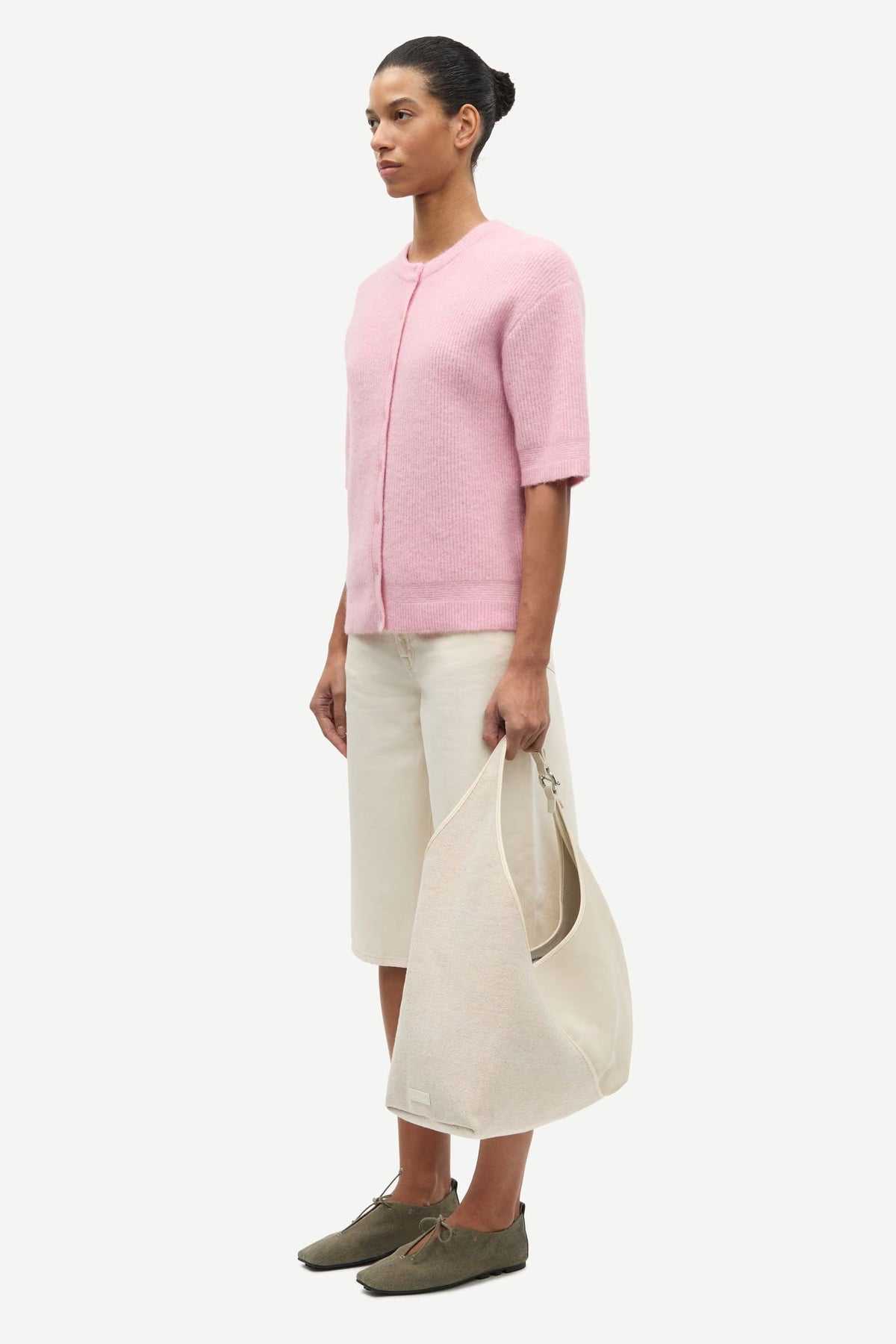 Samsoe Samsoe | Saanoura Ss Cardigan - Bleached Mauve