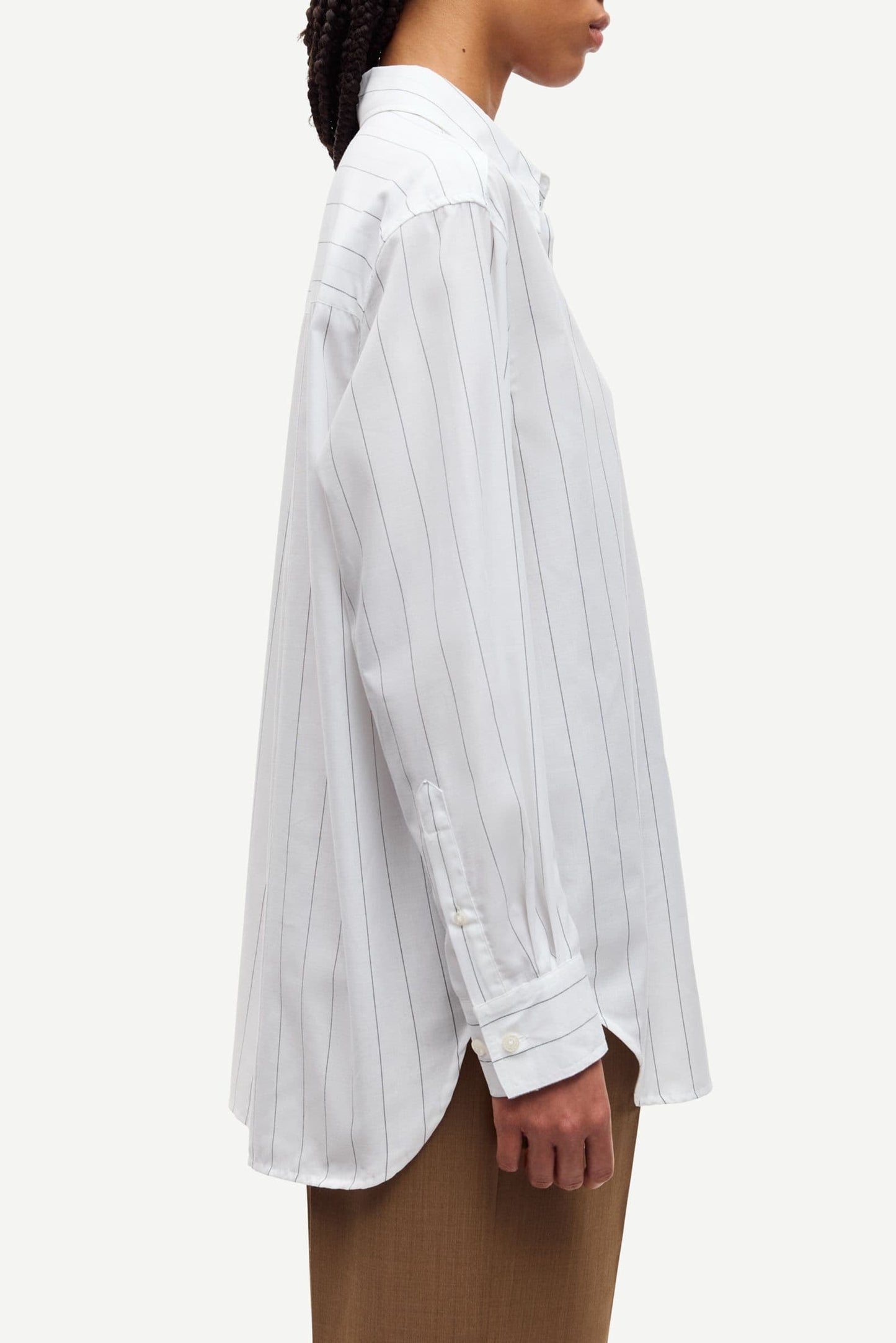 Samsoe Samsoe | Salova Shirt - White Pin St.
