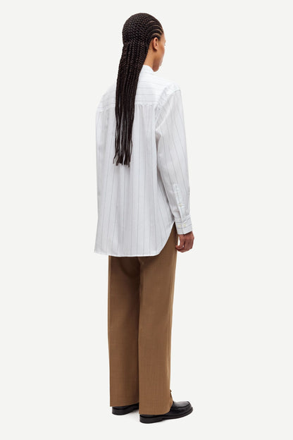 Samsoe Samsoe | Salova Shirt - White Pin St.