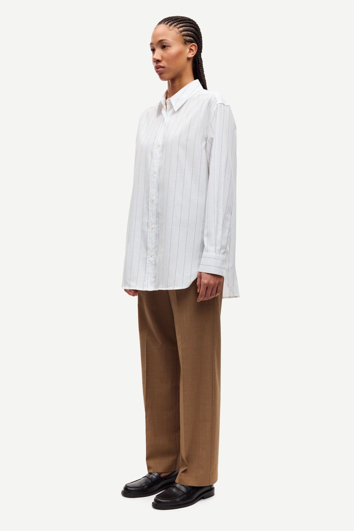 Samsoe Samsoe | Salova Shirt - White Pin St.