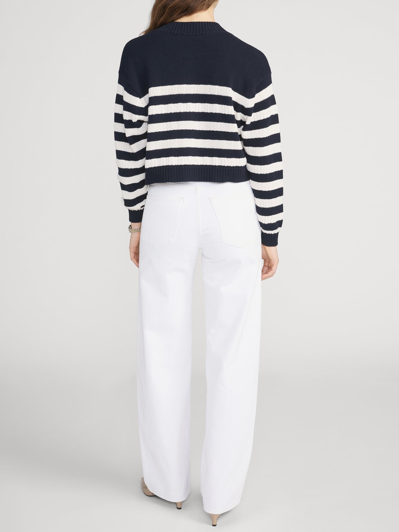 Frame Denim | The Variation Femme Cardi - Navy Multi