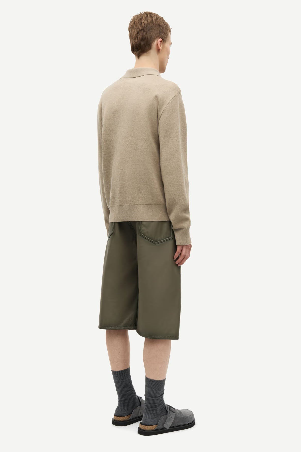 Samsoe Samsoe | Sanino Polo - Aluminum Mel.