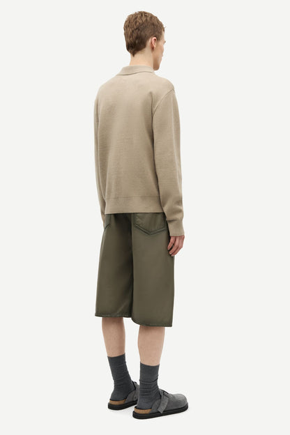 Samsoe Samsoe | Sanino Polo - Aluminum Mel.