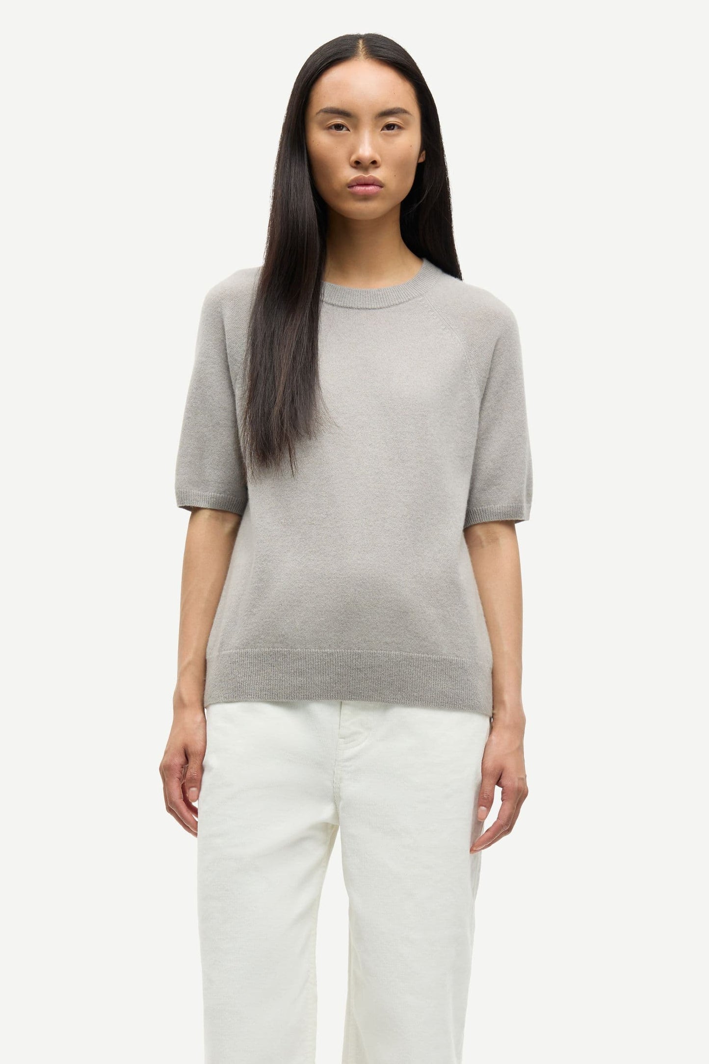 Samsoe Samsoe | Saboston T.Shirt - Elephant Skin