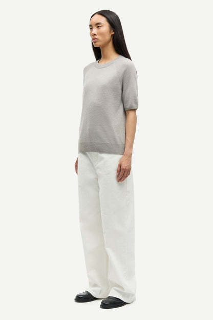 Samsoe Samsoe | Saboston T.Shirt - Elephant Skin