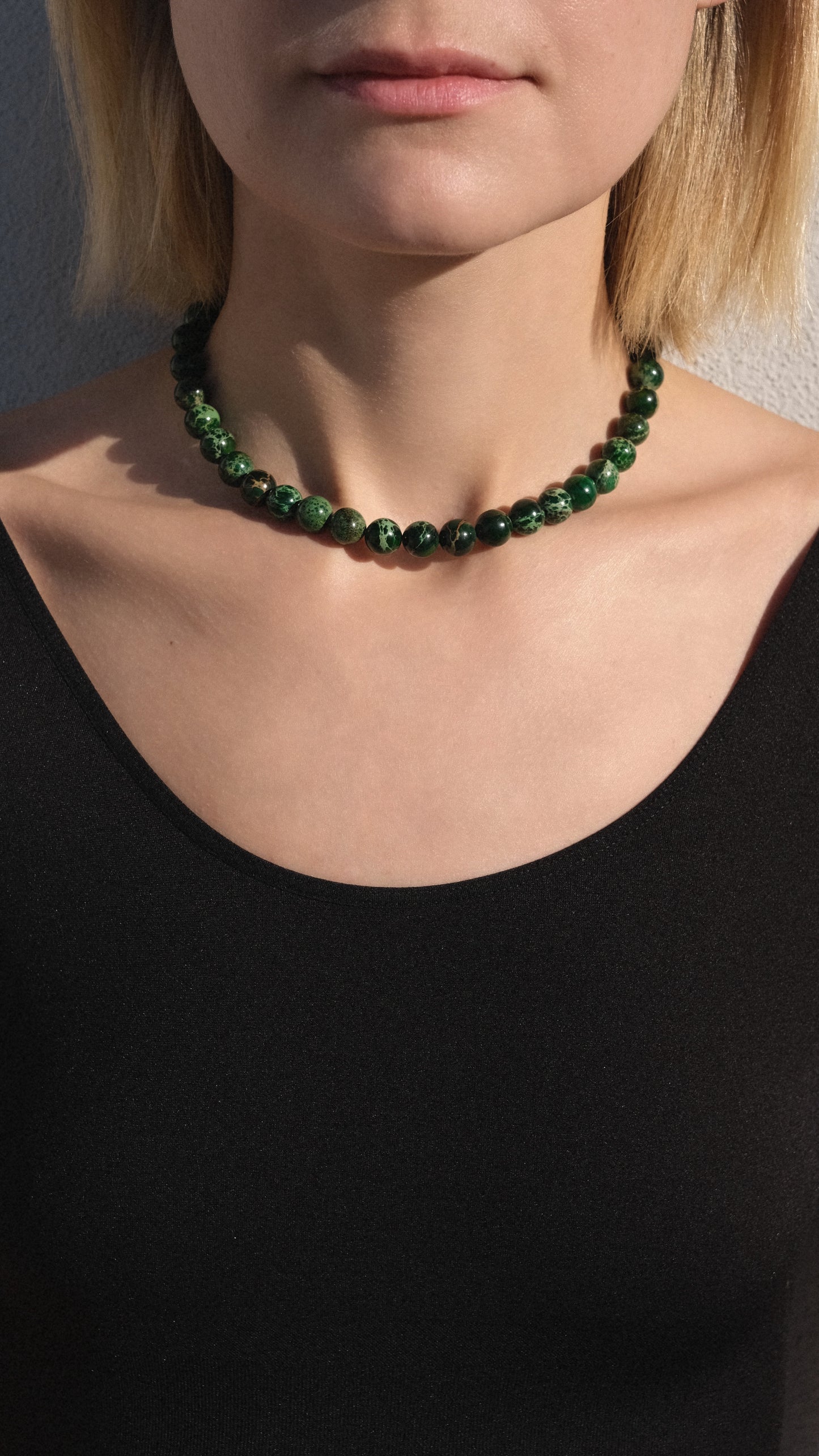 Gem Totem | Marble Green Necklace