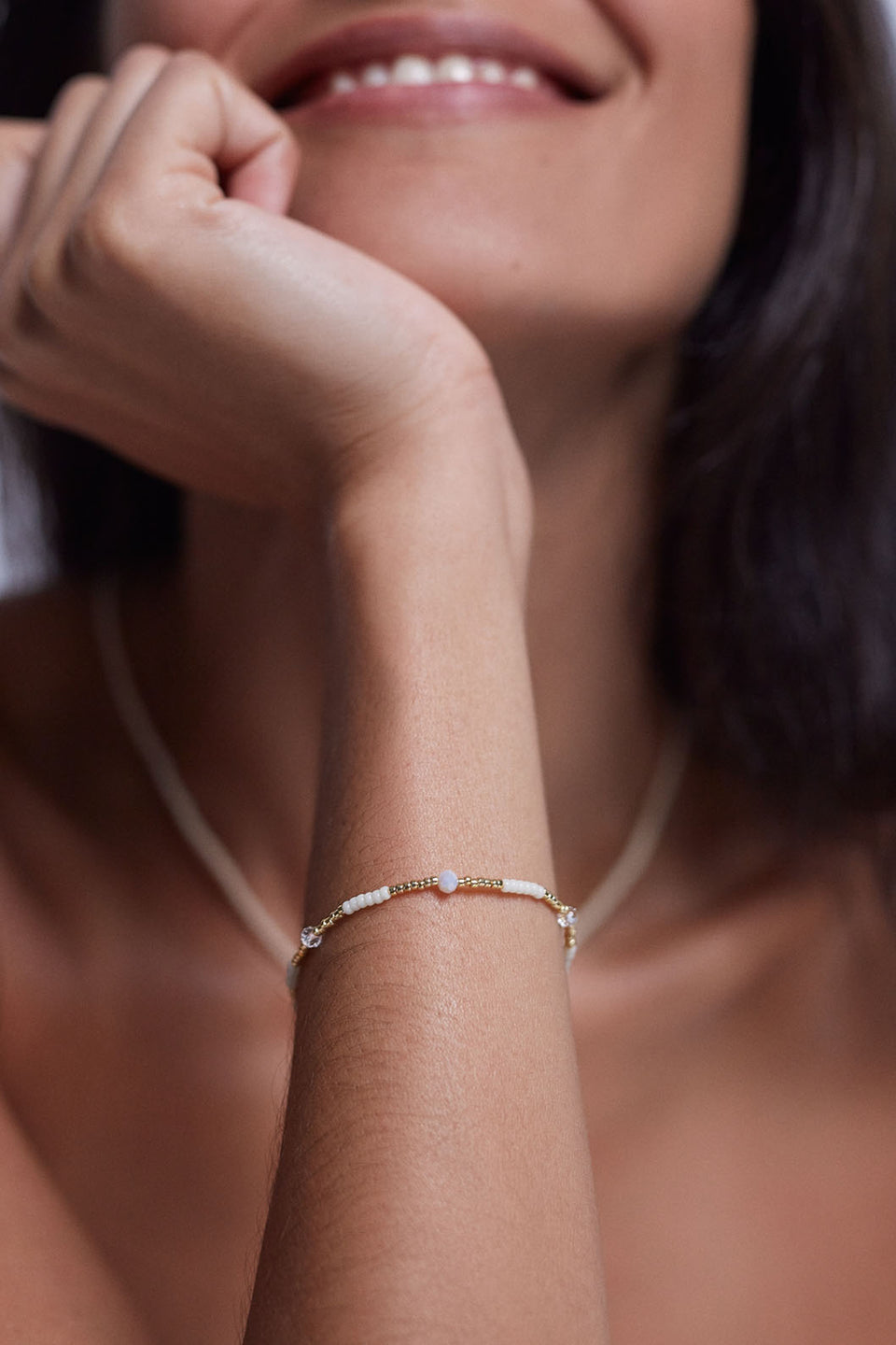 Anni Lu | Clemence Bracelet - Ecru