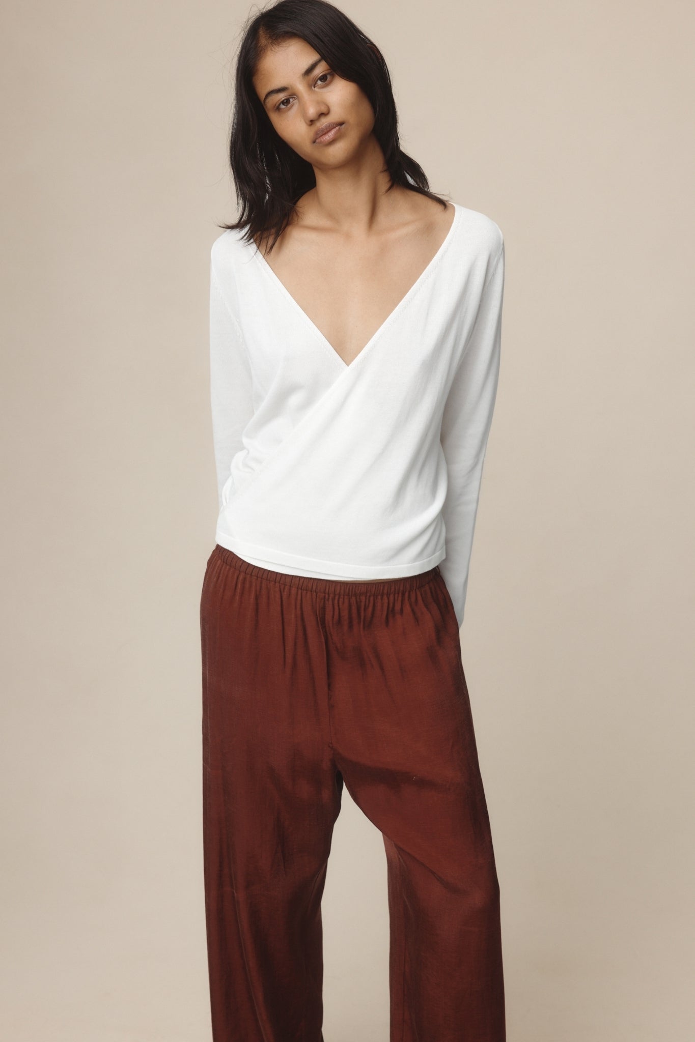 Marle | Victoria Top - Ivory