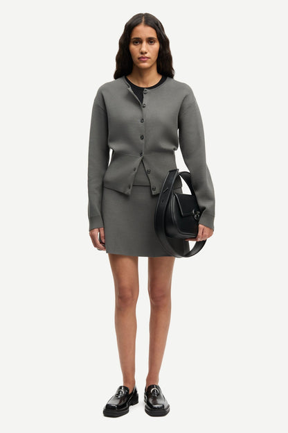 Samsoe Samsoe | Saanne Cardigan - Gunmetal