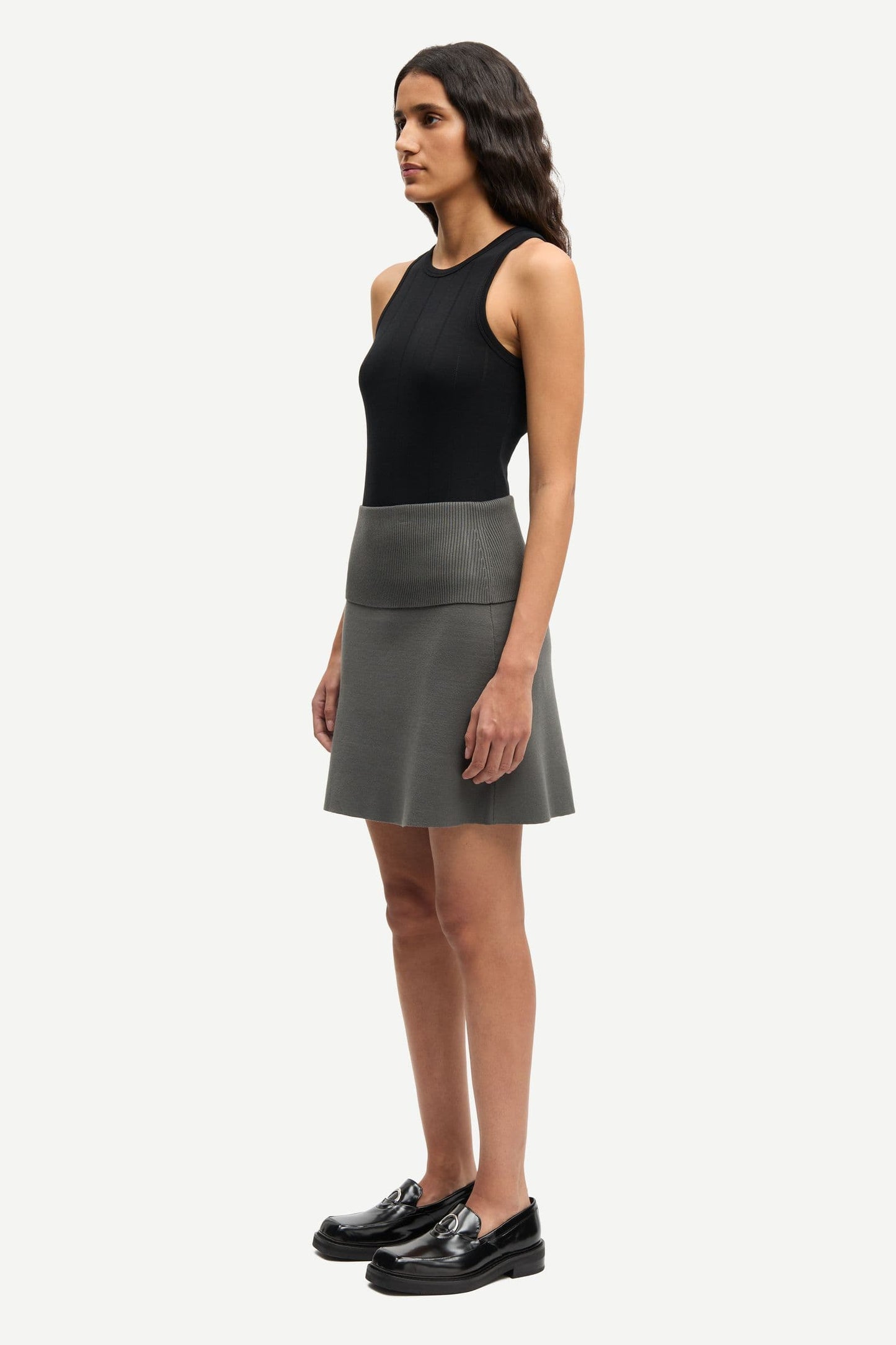 Samsoe Samsoe | Saanne Skirt - Gunmetal