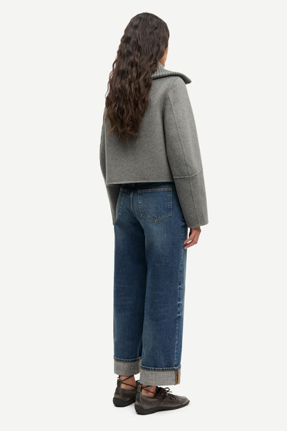 Samsoe Samsoe | Sacleo Jacket - Gun Metal Mel.