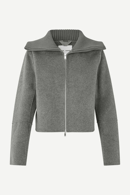 Samsoe Samsoe | Sacleo Jacket - Gun Metal Mel.