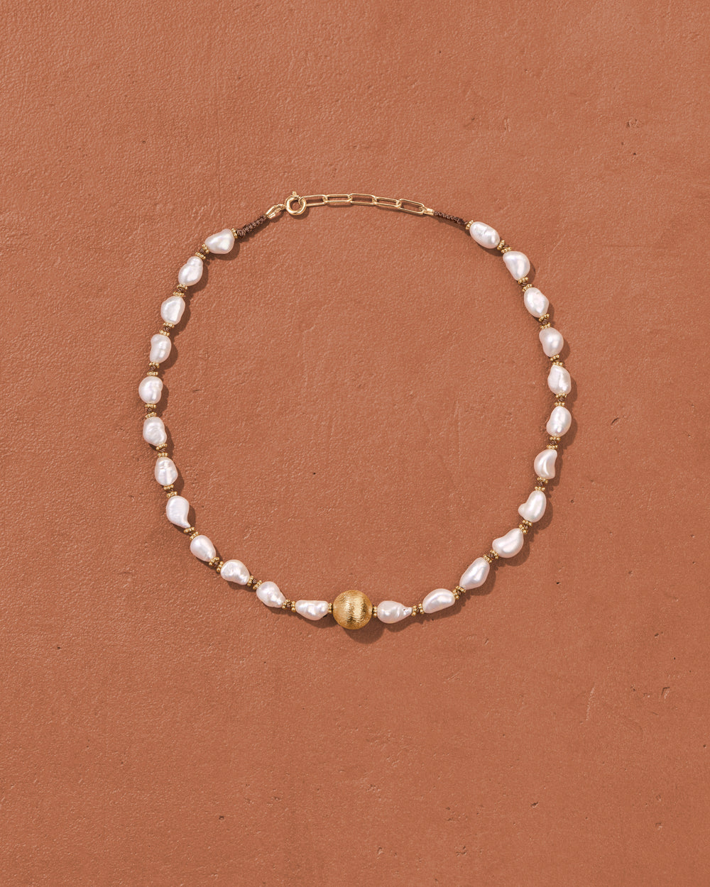 Tityaravy | Samhita Necklace - Pearls