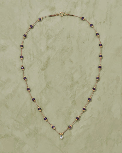 Tityaravy | Sriphala Talisman - Amethyst/Blue Topaz