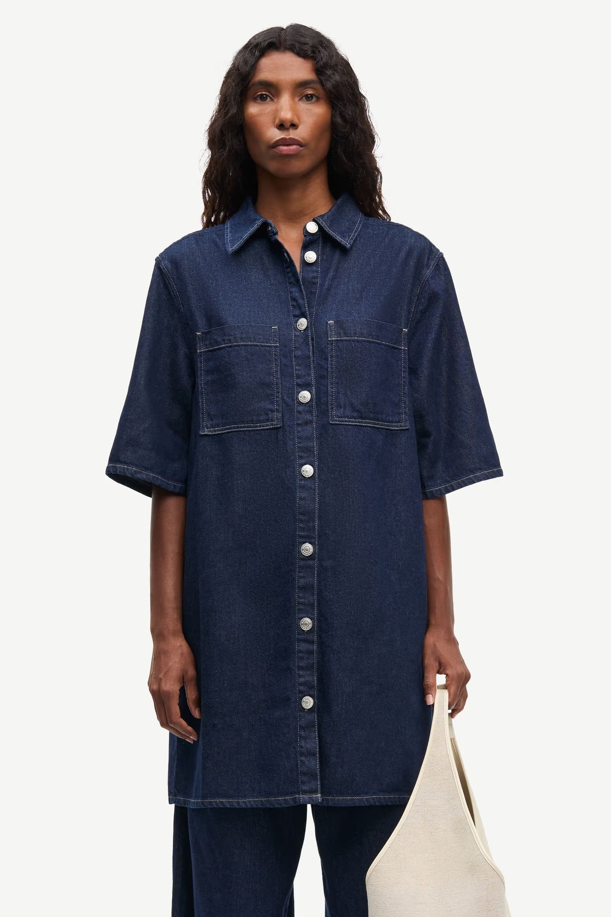 Samsoe Samsoe | Satilly Dress - Soft Denim