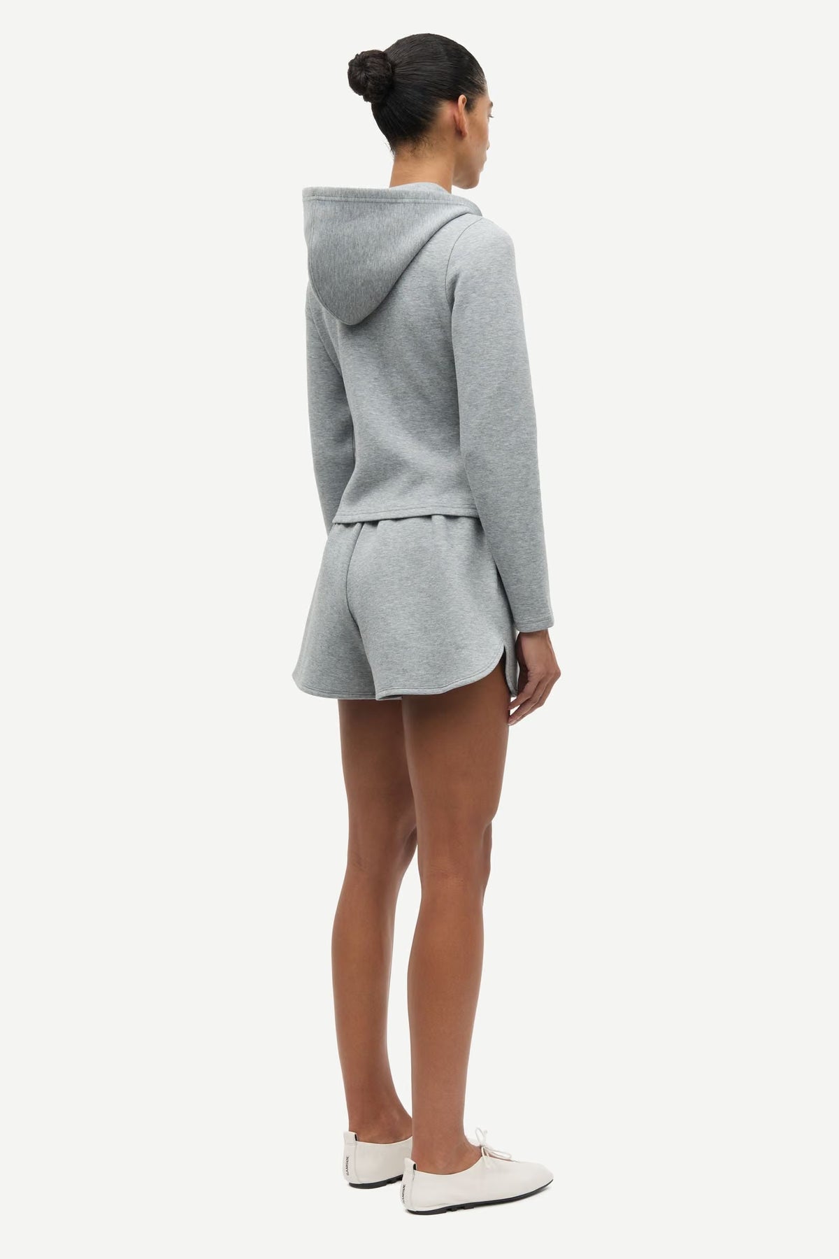 Samsoe Samsoe | Saalice Zip Hoodie - Grey Mel.