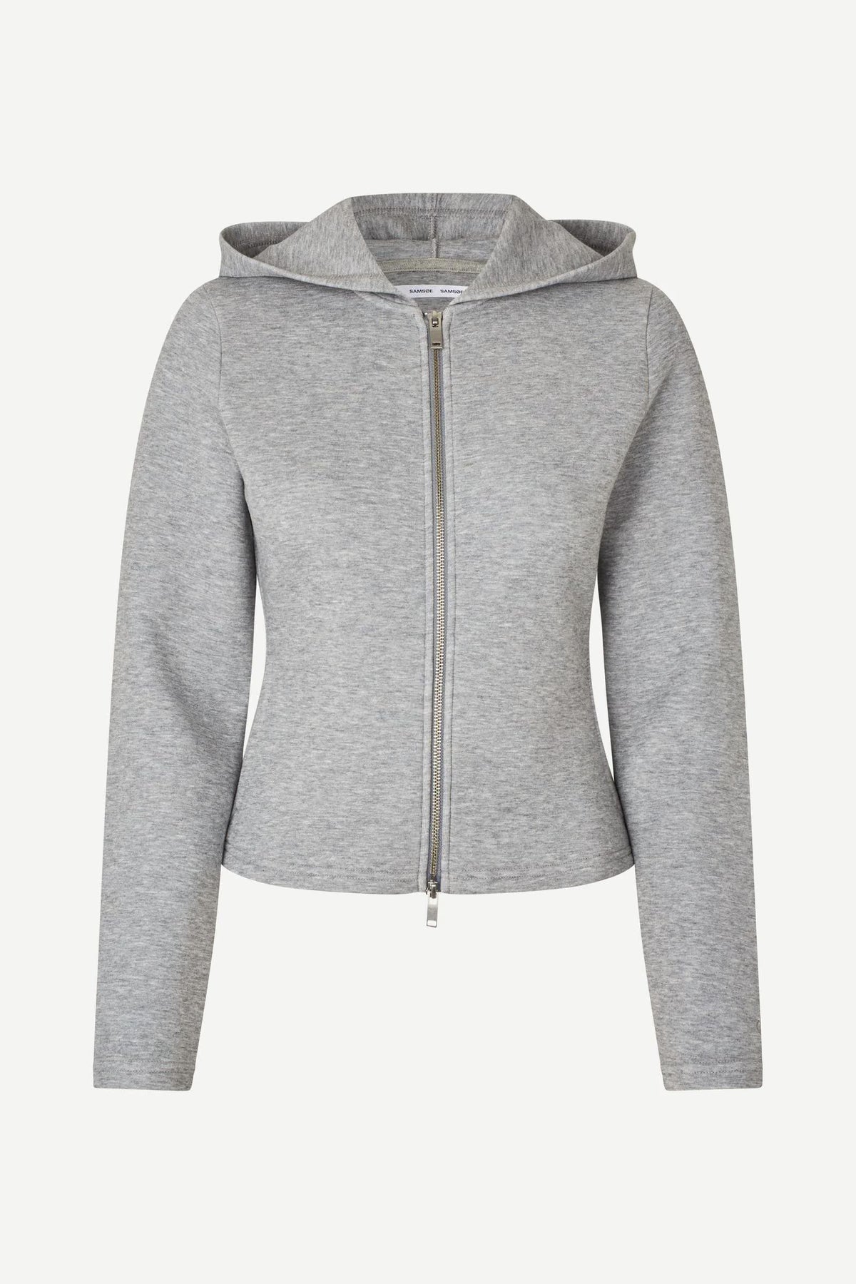 Samsoe Samsoe | Saalice Zip Hoodie - Grey Mel.