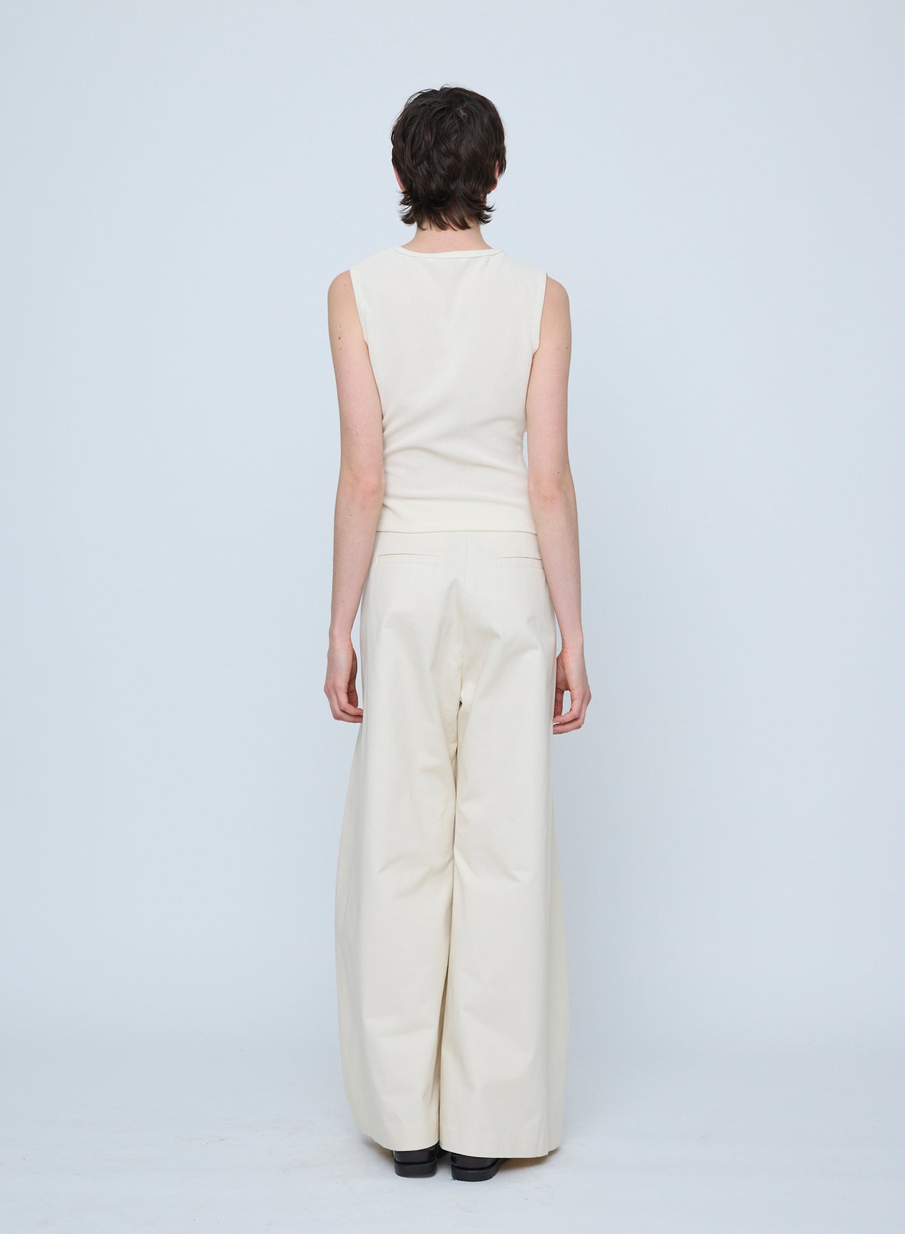 Wynn Hamlyn | Utility Wrap Trousers - Ivory