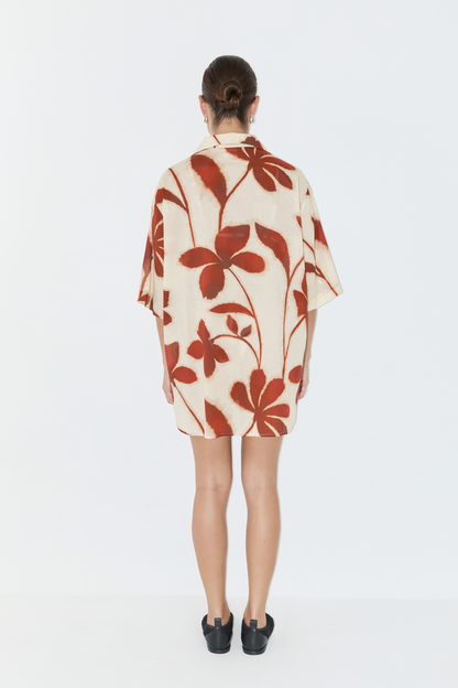Zulu & Zephyr | Ruby Floral Cotton Shirt - Ruby Floral