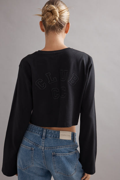 Caitlin Crisp | Club CC Tee - Black