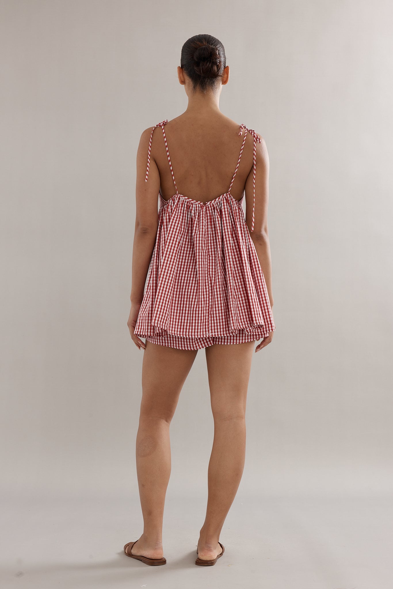 Caitlin Crisp | Esther Top - Red Gingham