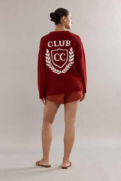 Caitlin Crisp | Club CC Varsity Crew - Red
