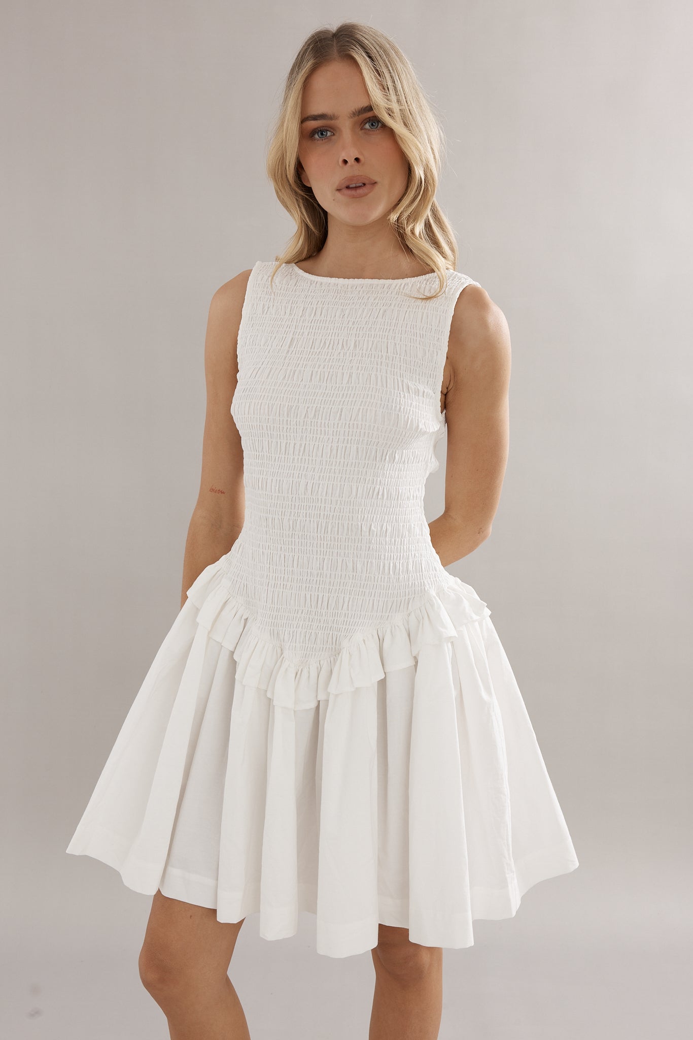 Caitlin Crisp | Cindy Lou Mini - White