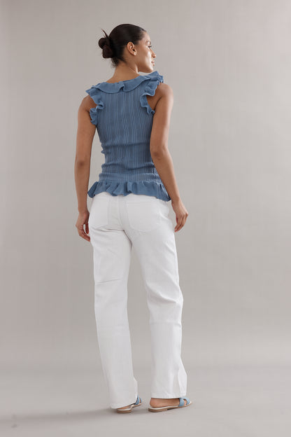 Caitlin Crisp | Darwin Tank - Blue