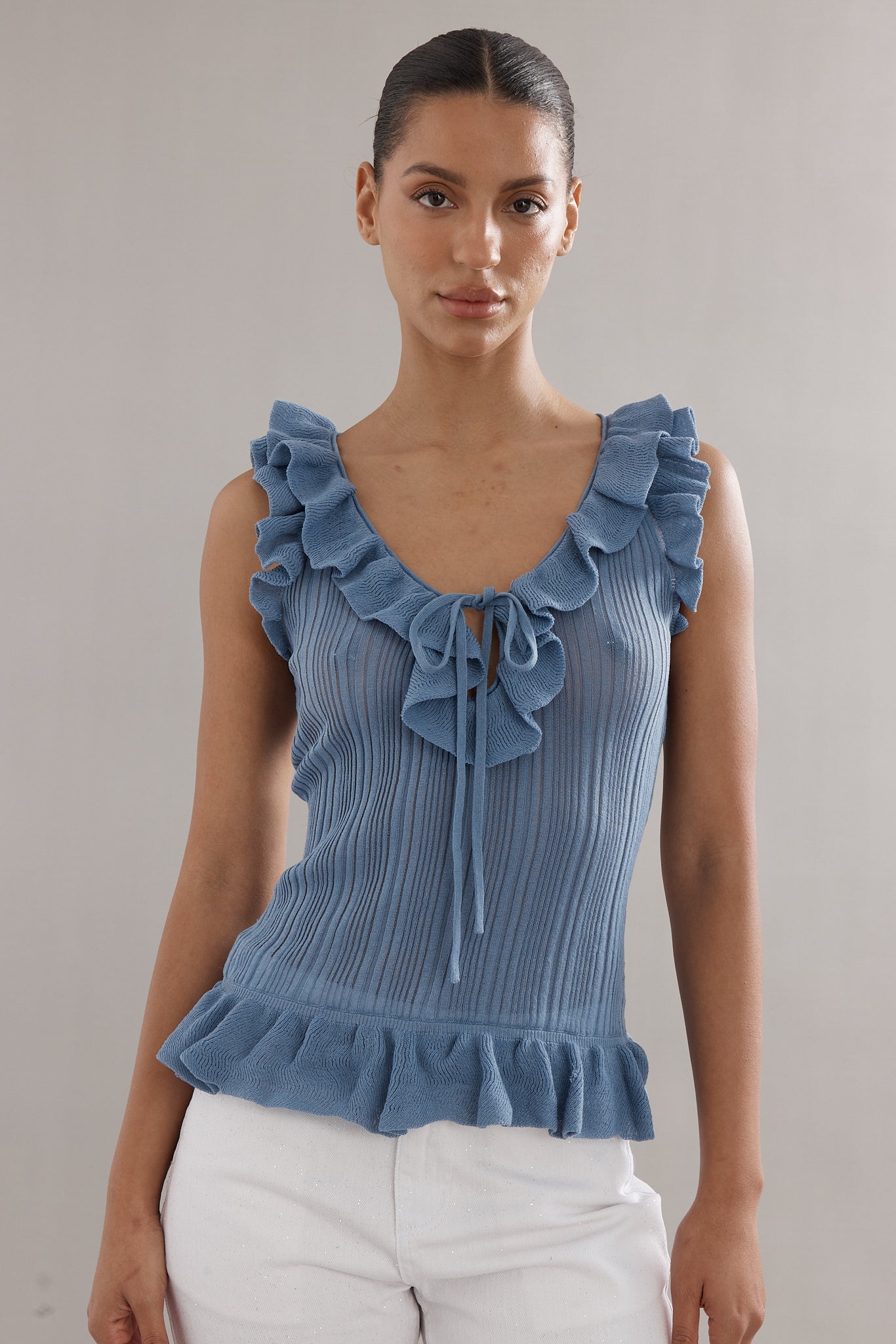 Caitlin Crisp | Darwin Tank - Blue