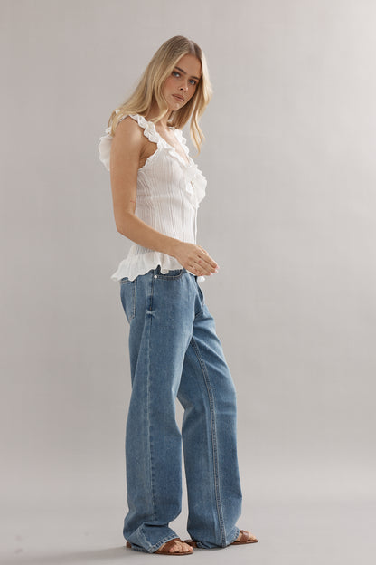 Caitlin Crisp | Darwin Tank - White