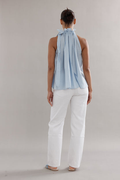 Caitlin Crisp | Margot Top - Blue