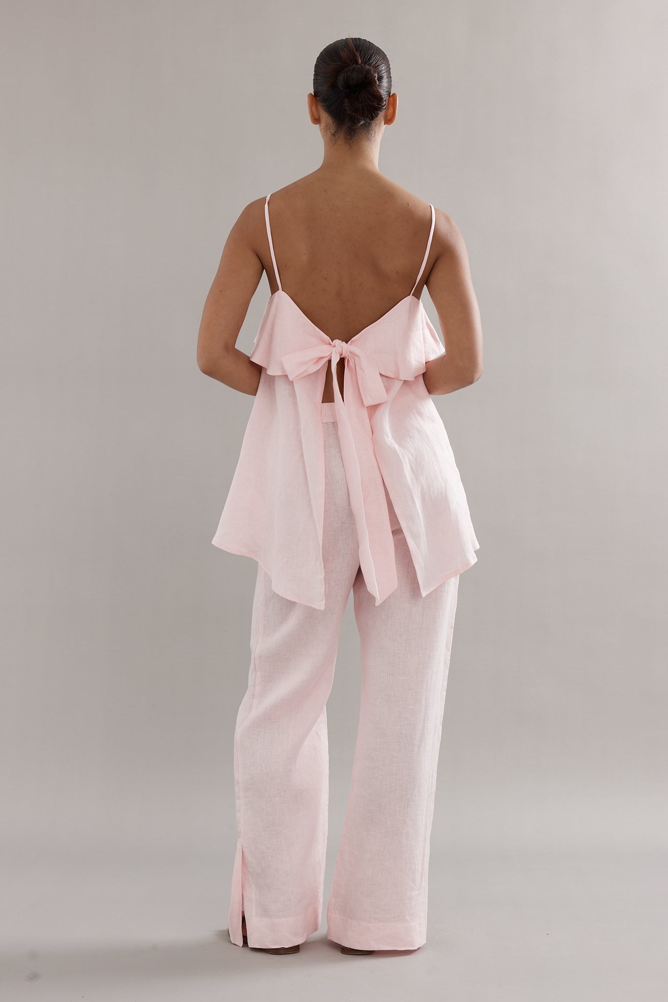 Caitlin Crisp | Rio Top - Pink Linen