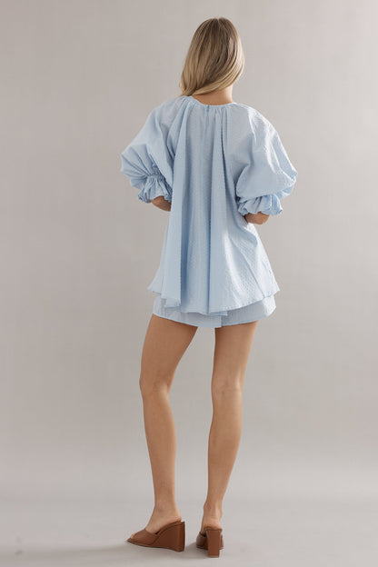 Caitlin Crisp | Horizon Top - Blue