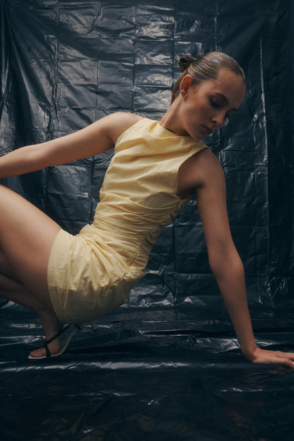 One Of Others | Sutton Mini Dress - Limon