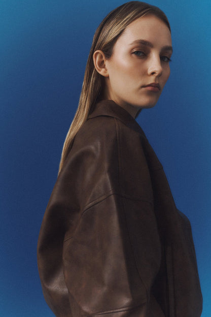 One Of Others | Collins Bomber - Chestnut